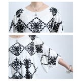 ナチュラルに映えるモロッカン刺繍コットンブラウス レディース トップス | Sawa a la mode | 詳細画像5