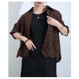 着るだけで絵になる花レース切替シャツブラウス レディース トップス | Sawa a la mode | 詳細画像15