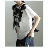 アートな立体感纏う2wayレースレイヤードカットソー レディース ファッション | Sawa a la mode | 詳細画像22 
