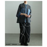 ふわりと舞う軽やかな異素材シアードルマンブラウス レディース ファッション | Sawa a la mode | 詳細画像4