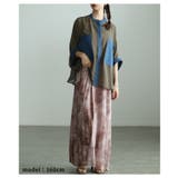 ふわりと舞う軽やかな異素材シアードルマンブラウス レディース ファッション | Sawa a la mode | 詳細画像11