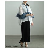 ふわり風を纏うような異素材フリルシアーブラウス レディース ファッション | Sawa a la mode | 詳細画像21 