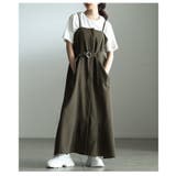 モードな空気を纏うベアトップ風キャミワンピース レディース ワンピース | Sawa a la mode | 詳細画像16