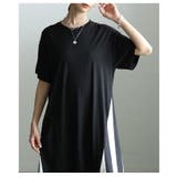 歩くたびに揺れるストライプ切替フレアロングワンピース レディース ワンピース | Sawa a la mode | 詳細画像8