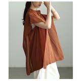 すっきり映えるスクエアシルエットシアーブラウス レディース トップス | Sawa a la mode | 詳細画像8