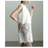 重ねるだけで華やぐ裾レースヘムタンクトップ レディース トップス | Sawa a la mode | 詳細画像16