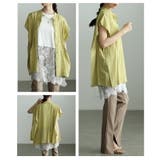重ねるだけで華やぐ裾レースヘムタンクトップ レディース トップス | Sawa a la mode | 詳細画像17