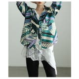 揺れる裾が視線を惹くアシンメトリーレースタンクトップ レディース トップス | Sawa a la mode | 詳細画像18