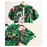 リゾート気分高まるボタニカルティアードワンピース レディース ワンピース | Sawa a la mode | 詳細画像19 