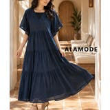 心地いい涼し気なティアードインド綿ワンピース レディース ファッション | Sawa a la mode | 詳細画像1