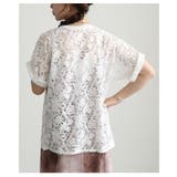華やぎをプラスするシアーレース半袖プルオーバー レディース トップス | Sawa a la mode | 詳細画像9