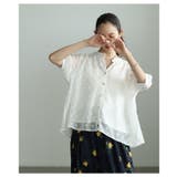立体感で魅せる立体ドットふんわりスリーブシアーブラウス レディース ファッション | Sawa a la mode | 詳細画像14
