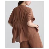 ゆったり軽やか纏うジョーゼットセットアップ レディース ブラウス | Sawa a la mode | 詳細画像8