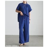 ゆったり軽やか纏うジョーゼットセットアップ レディース ブラウス | Sawa a la mode | 詳細画像13