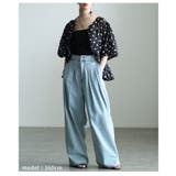 シルエットで差がつくドット柄シアーペプラムブラウス レディース トップス | Sawa a la mode | 詳細画像13