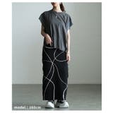 洗練スタイルを叶える異素材切替デザイントップス レディース トップス | Sawa a la mode | 詳細画像7