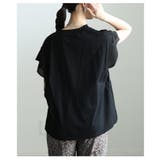 洗練スタイルを叶える異素材切替デザイントップス レディース トップス | Sawa a la mode | 詳細画像15