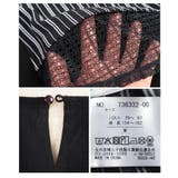 360度抜かりない異素材ストライプ裾レーストップス レディース ファッション | Sawa a la mode | 詳細画像24