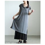 楽して決まるフーディデザインロングワンピース レディース ワンピース | Sawa a la mode | 詳細画像13