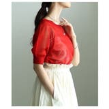 抜け感を纏うシアーニットプルオーバー レディース トップス | Sawa a la mode | 詳細画像8 