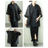 抜け感を楽しむチェックシアードルマンシャツ レディース トップス | Sawa a la mode | 詳細画像17