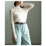 リッチ感を重ねるくしゅくしゅレースメロウスリムカットソー レディース ファッショ… | Sawa a la mode | 詳細画像17 