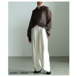 ニュアンスで決まるワッシャー加工フーディーシャツ レディース ファッション | Sawa a la mode | 詳細画像4