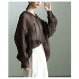 ニュアンスで決まるワッシャー加工フーディーシャツ レディース ファッション | Sawa a la mode | 詳細画像7