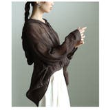 ニュアンスで決まるワッシャー加工フーディーシャツ レディース ファッション | Sawa a la mode | 詳細画像20