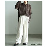 ニュアンスで決まるワッシャー加工フーディーシャツ レディース ファッション | Sawa a la mode | 詳細画像21