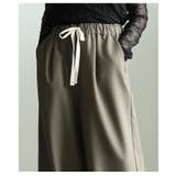 大人の余裕を引き立てるイージーケアワイドパンツ レディース ファッション | Sawa a la mode | 詳細画像8 