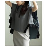 日常にモードが溶け込む異素材バックジップ変形フーディー レディース ファッション | Sawa a la mode | 詳細画像16 