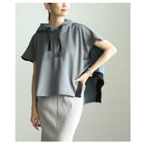 日常にモードが溶け込む異素材バックジップ変形フーディー レディース ファッション | Sawa a la mode | 詳細画像21 