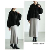 顔まわり華やぐリボンタイペプラムパーカー レディース トップス | Sawa a la mode | 詳細画像10