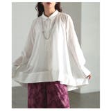 シンプルで終わらせないテールヘムフレアブラウス レディース ファッション | Sawa a la mode | 詳細画像21 