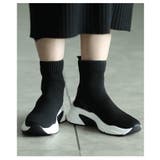 スニーカー感覚で履けるラインストーン付きスニーカーブーツ レディース スニーカー | Sawa a la mode | 詳細画像10