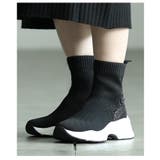 スニーカー感覚で履けるラインストーン付きスニーカーブーツ レディース スニーカー | Sawa a la mode | 詳細画像19