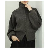 着こなし自在のハイネックニットカーディガン レディース トップス | Sawa a la mode | 詳細画像19 