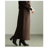 縦ラインですっきり見せるロングニットスカート レディース スカート | Sawa a la mode | 詳細画像14