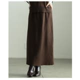 縦ラインですっきり見せるロングニットスカート レディース スカート | Sawa a la mode | 詳細画像16