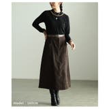 顔まわり華やぐ配色ラインニットプルオーバー レディース トップス | Sawa a la mode | 詳細画像7 