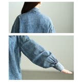 甘さを結ぶボリュームリボンデニムシャツ レディース トップス | Sawa a la mode | 詳細画像5