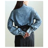甘さを結ぶボリュームリボンデニムシャツ レディース トップス | Sawa a la mode | 詳細画像9