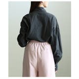 甘さを結ぶボリュームリボンデニムシャツ レディース トップス | Sawa a la mode | 詳細画像16