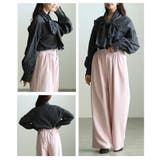甘さを結ぶボリュームリボンデニムシャツ レディース トップス | Sawa a la mode | 詳細画像17