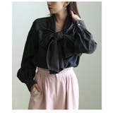 甘さを結ぶボリュームリボンデニムシャツ レディース トップス | Sawa a la mode | 詳細画像22