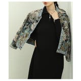 羽織って華やぐフラワージャガードデニムジャケット レディース アウター | Sawa a la mode | 詳細画像12