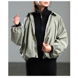 丸みで魅せるコットンバルーンドルマンブルゾン レディース アウター | Sawa a la mode | 詳細画像21