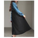 気負わず着映えるデニムドッキングロングワンピース レディース ワンピース | Sawa a la mode | 詳細画像20