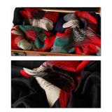 アートなコスモス模様のストール。レディース ファッション ストール | Sawa a la mode | 詳細画像7